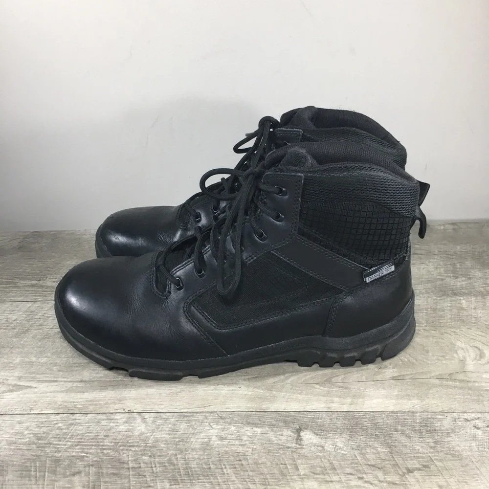 Mens Danner 23820 Lookout Soft Toe Combat Leather Side Zip Waterproof Boots 11